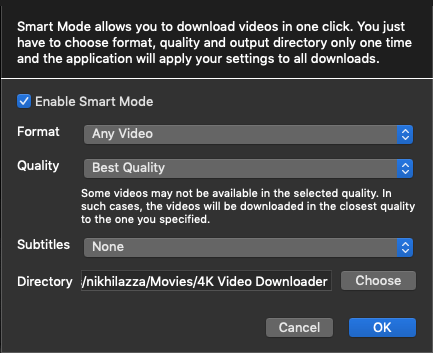 Smart Mode
