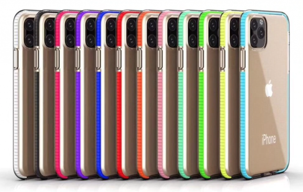 Questa custodia per iPhone 11 Pro Max ha bordi colorati ed è trasparente allo stesso tempo, il che la rende nella nostra lista top.