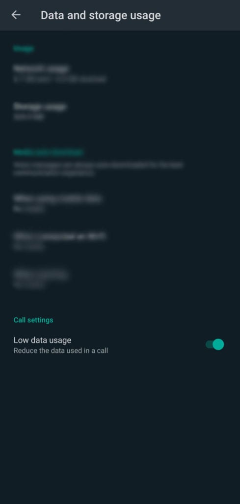Limit Data Usage by WhatsApp