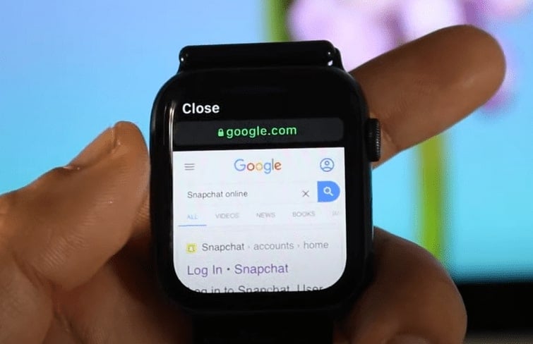Search Snapchat via Siri