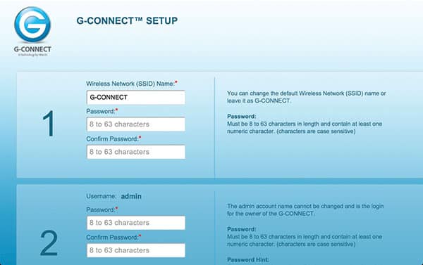 Recensione: G-Technology G-Connect Storage Wireless per iPad