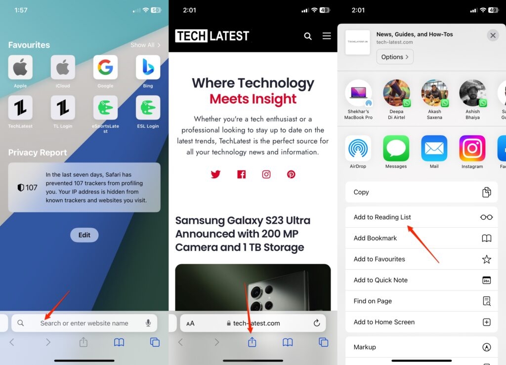 Aggiungi siti ai visitati di frequente - Rimuovi i siti visitati di frequente su iPhone