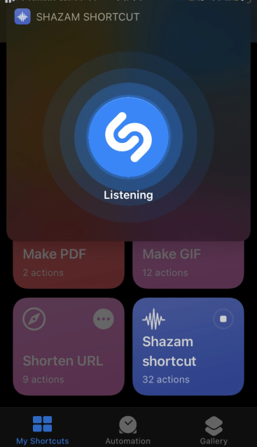 Ascolta Shazam
