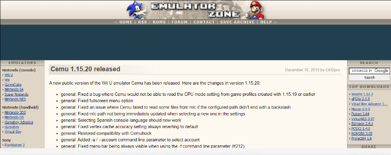 Emulator Zone