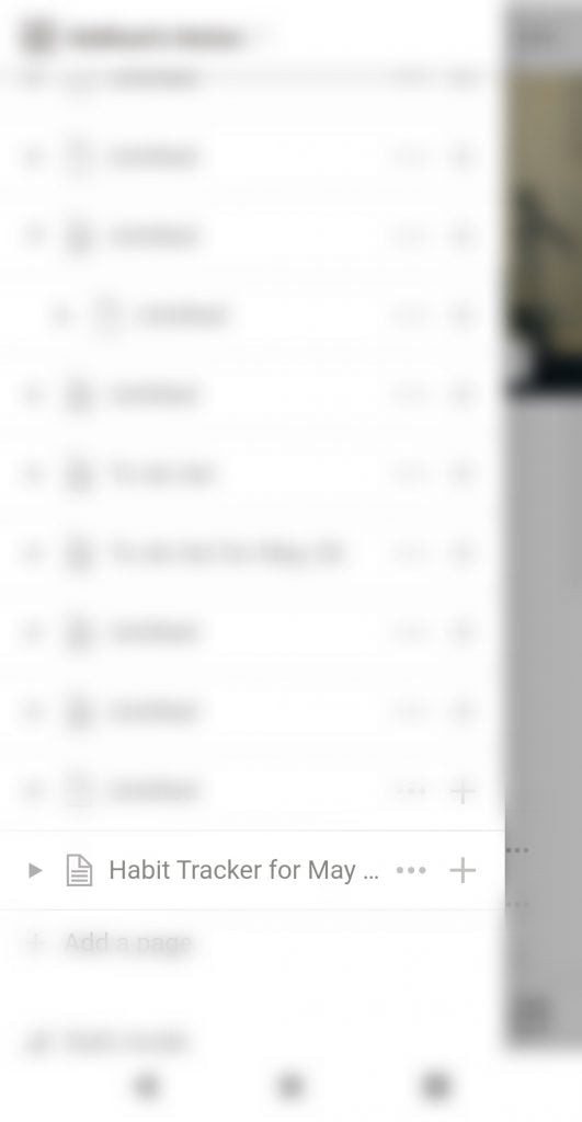 Create an Activity Tracker in Notion