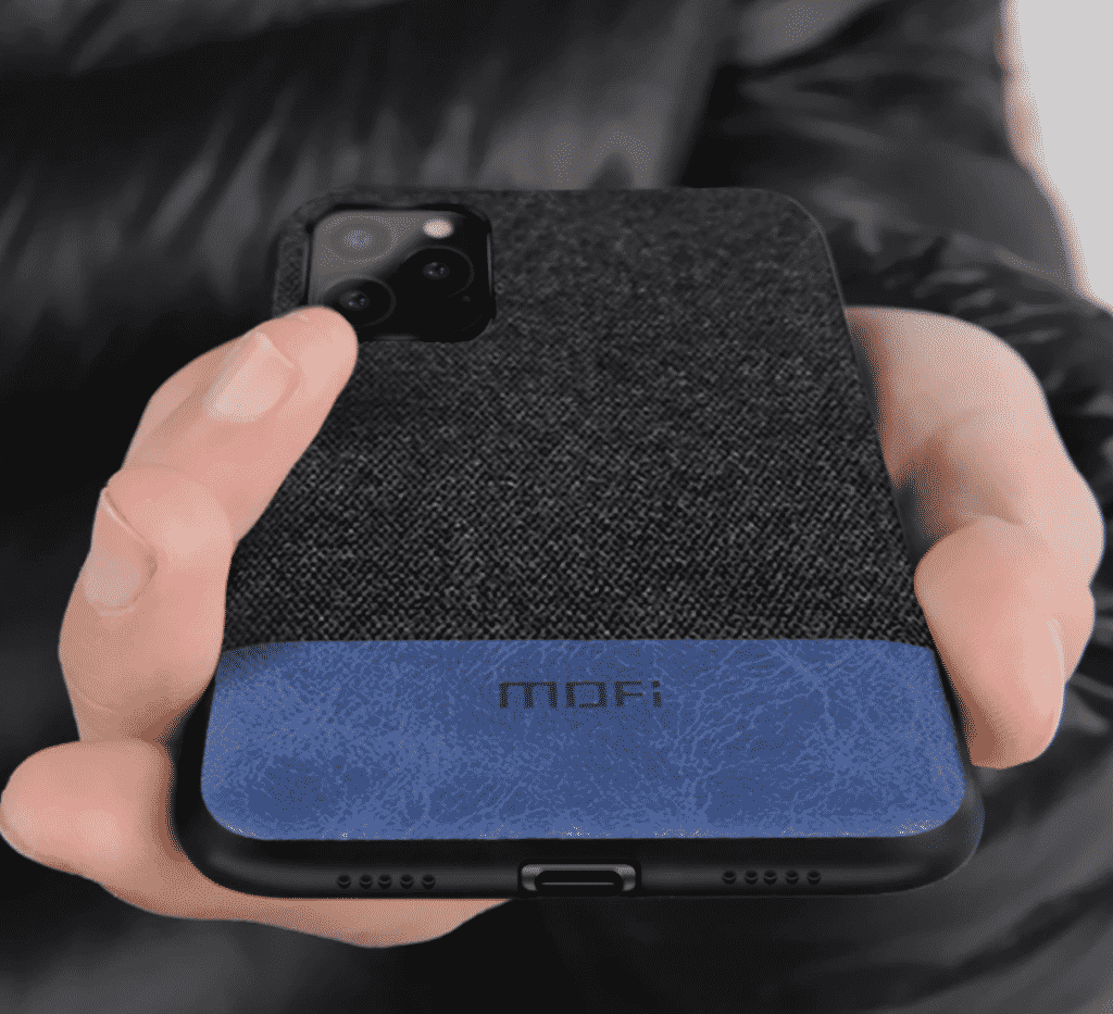 Questa è una delle migliori custodie per iPhone 11 Pro Max realizzate in materiale tessile.