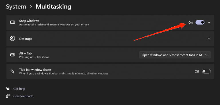 Come utilizzare lo schermo diviso in Windows 11? 5