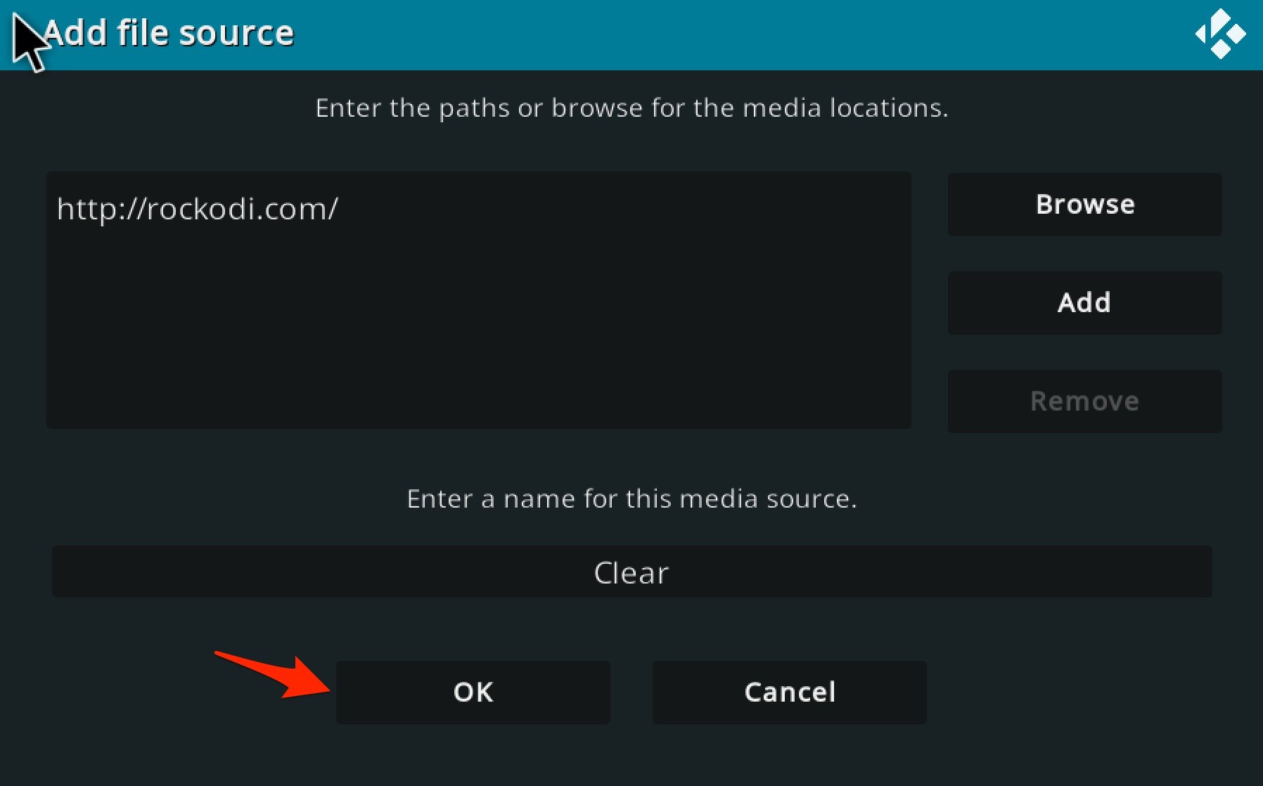 Adicionar URL e Dar um Nome