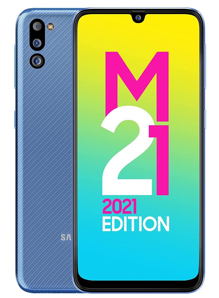 Galaxy M21 Édition 2021 - Téléphone Samsung sous 20000 INR