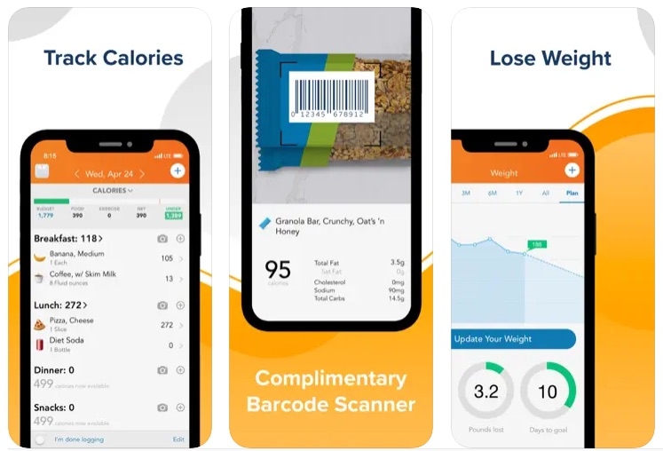 Lose It - Kalorienzähler-App für Android und iOS