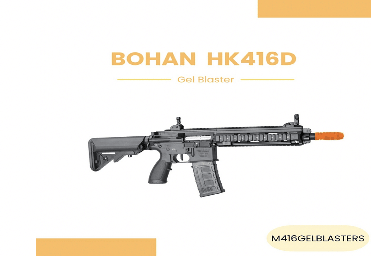 Bohan HK416D Gel Blaster – Entfessle realistische taktische Kraft