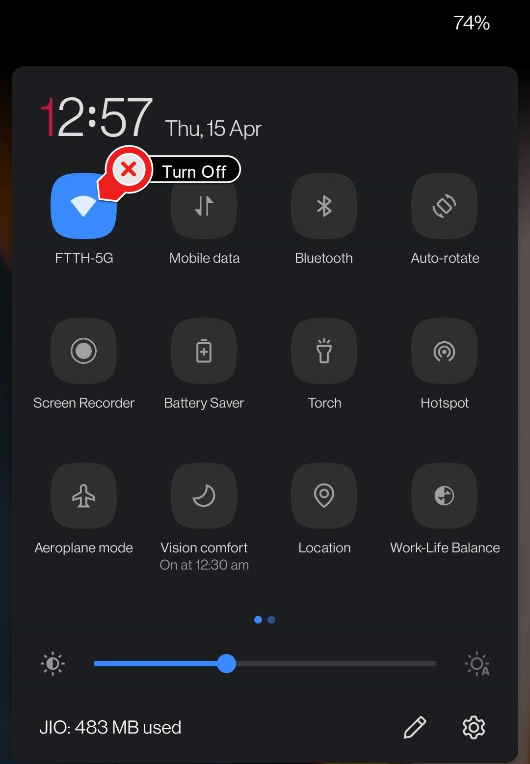 Desactivar Wi-Fi