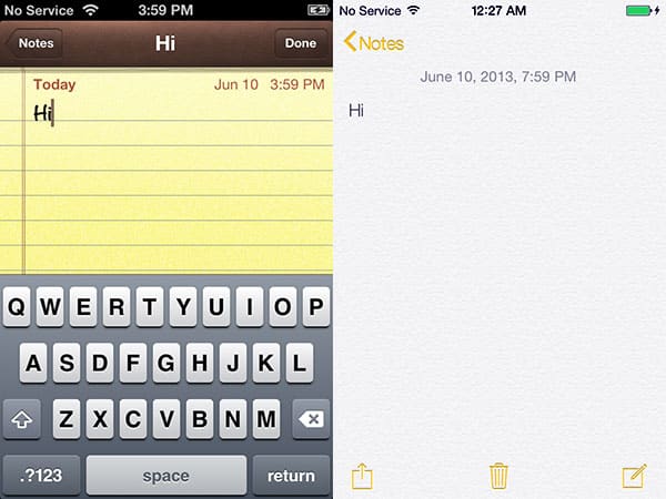 Novedades en iOS 7 para iPad, iPhone + iPod touch: Detalles + Pantallas