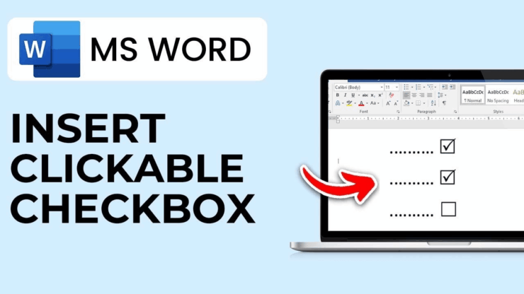 Come Aggiungere Caselle di Controllo a un Documento Word 1