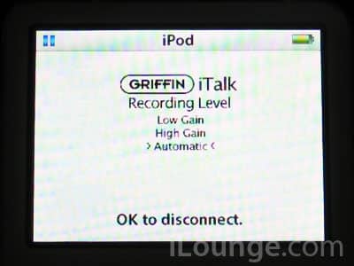 Revisión: Micrófono Estéreo Griffin iTalkPro para iPod 5G