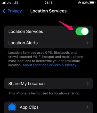 iPhoneでGoogleマップが動作しない問題