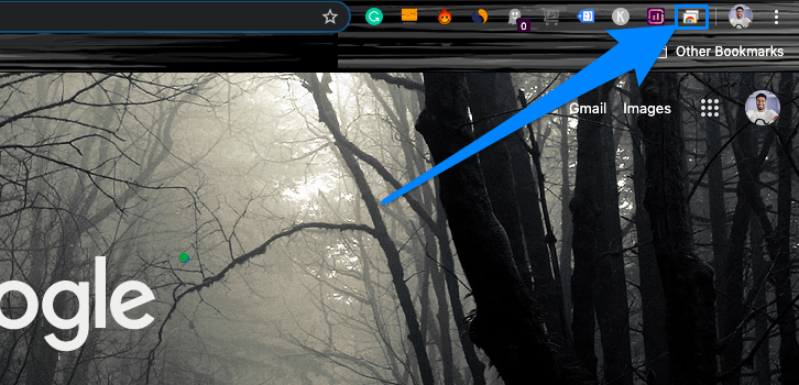 Clicca sull'icona CRD per aprire l'accesso remoto al desktop