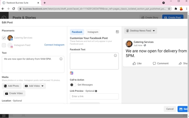 ¿Cómo encontrar borradores de Facebook en PC/Móvil?