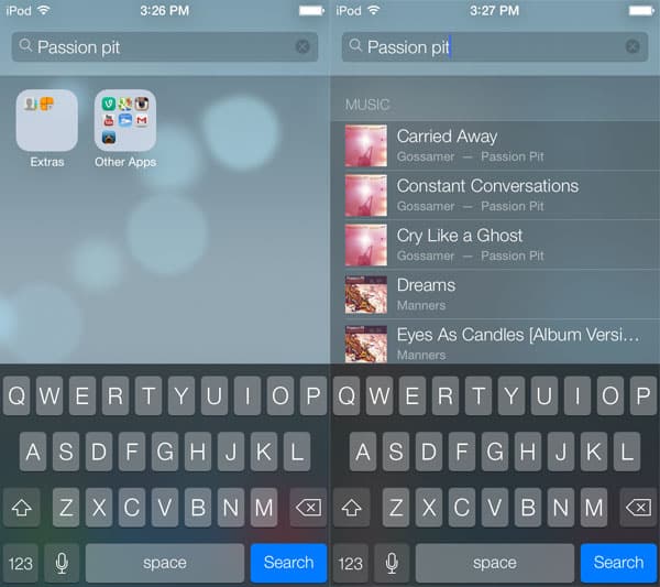 iOS 7: Centro di Controllo, Centro Notifiche, Spotlight, Multitasking