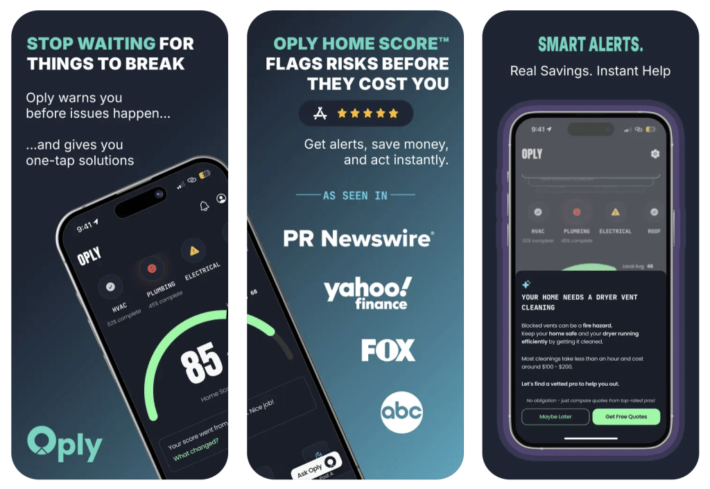 Oply Screenshots