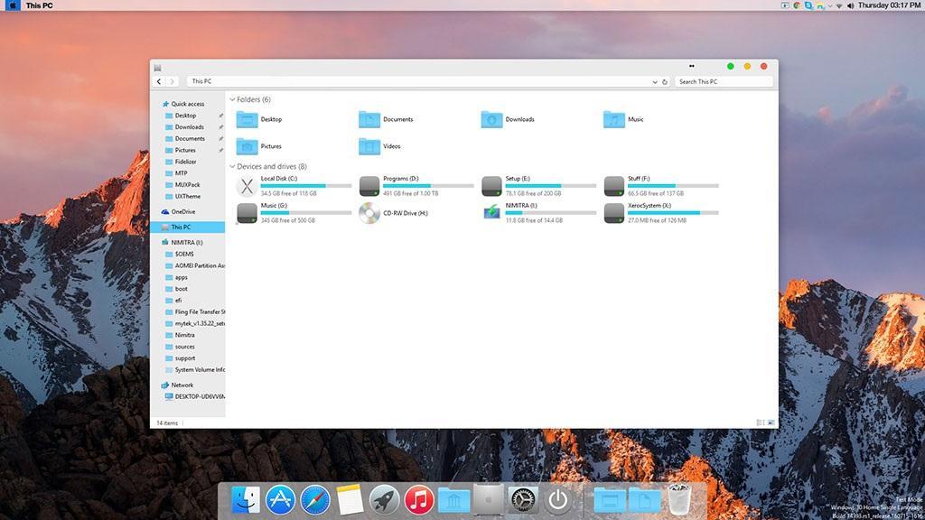 Pacote de Transformação macOS