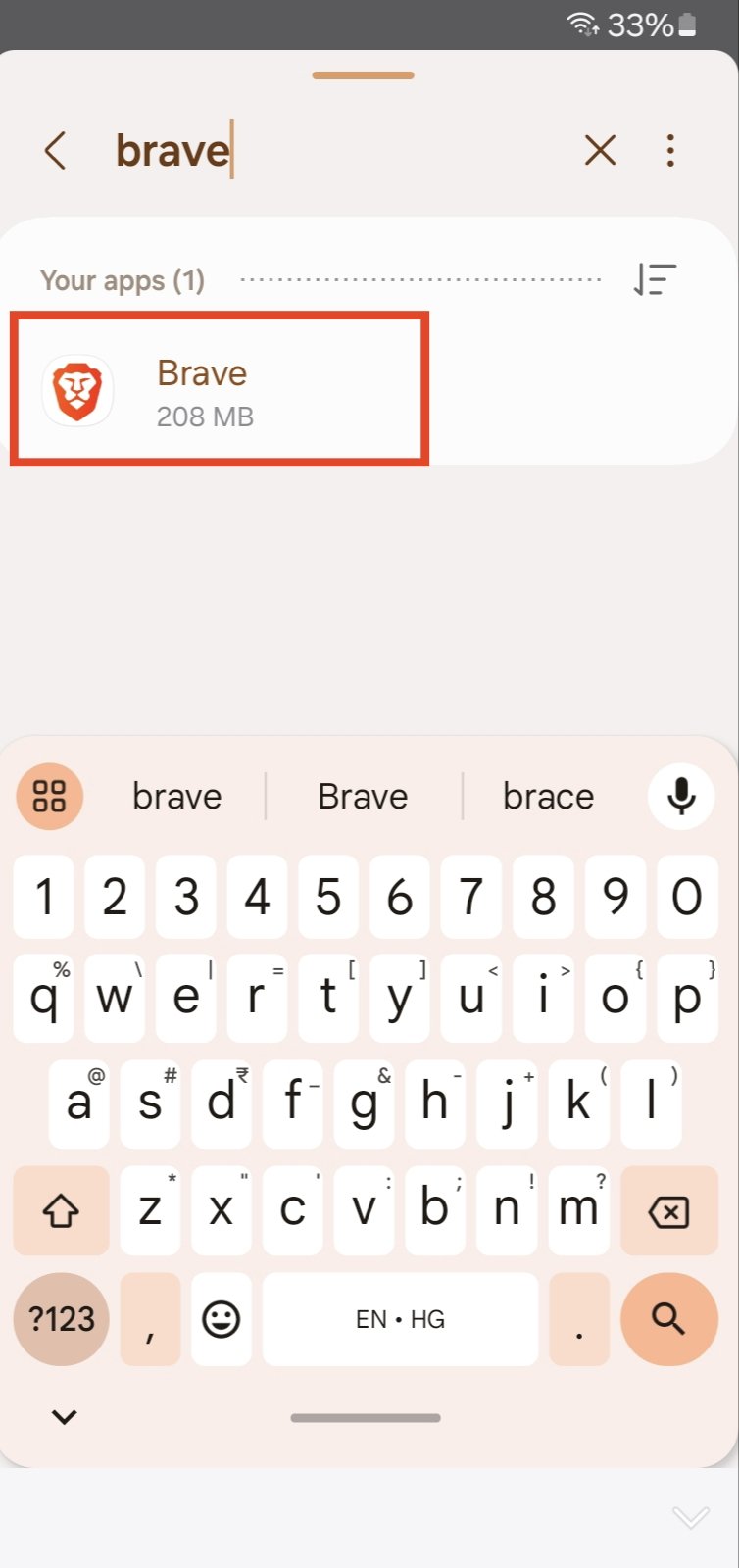 Eine App öffnen