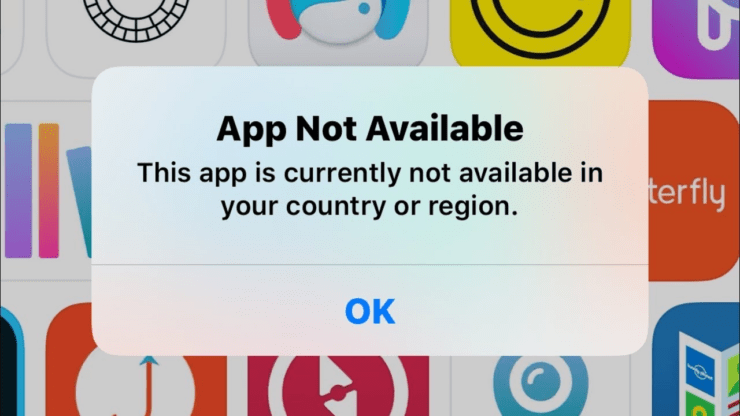 App non disponibile iPhone e iPad Fix