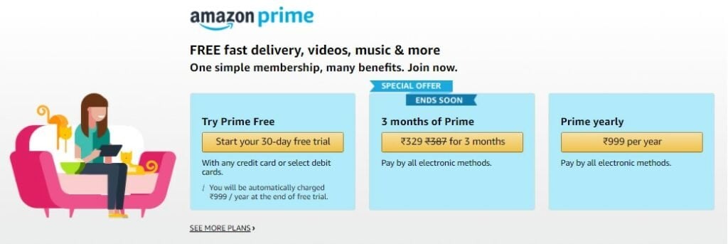 Amazon Prime Free