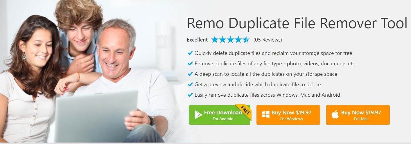 Remo Duplicare Datei Entfernen Tool