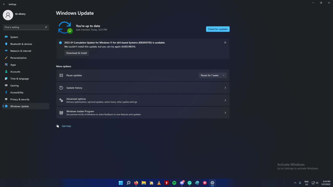 Windows Fehlercode 0x80248014 (1)