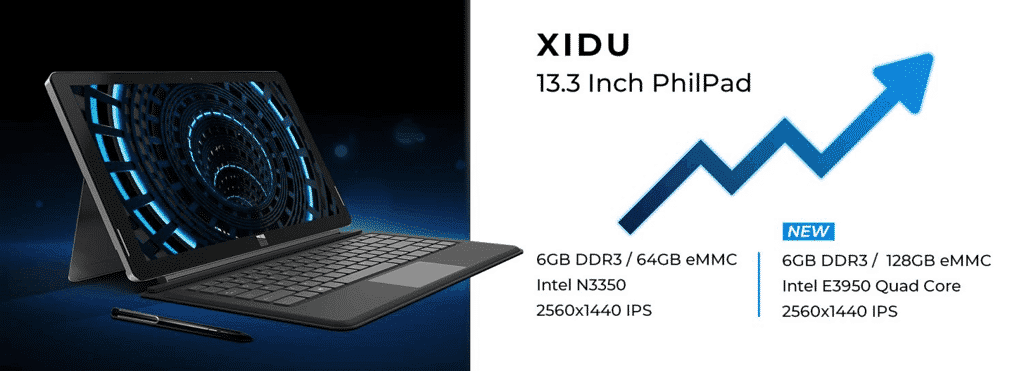 XIDU 13.3인치 PhilPad