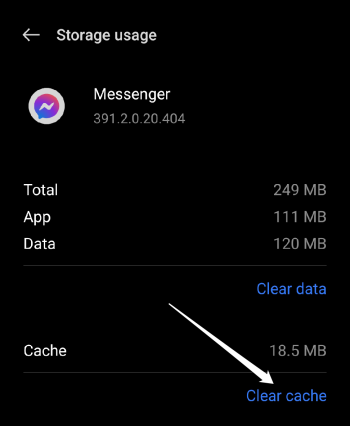AndroidでFacebook Messengerが動作しない場合の修正方法 6