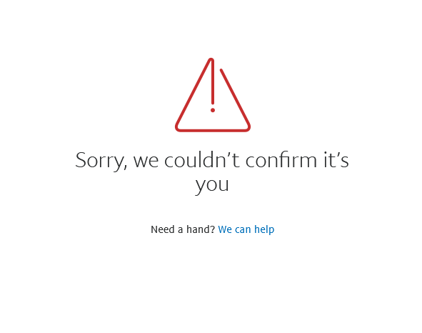 PayPalアカウント確認エラー