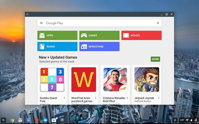 Chromebook Play Store