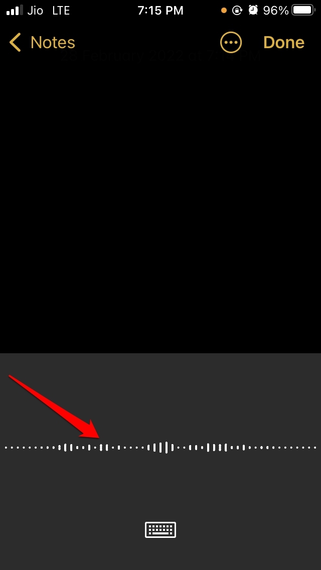 iPhoneの音声からテキスト機能