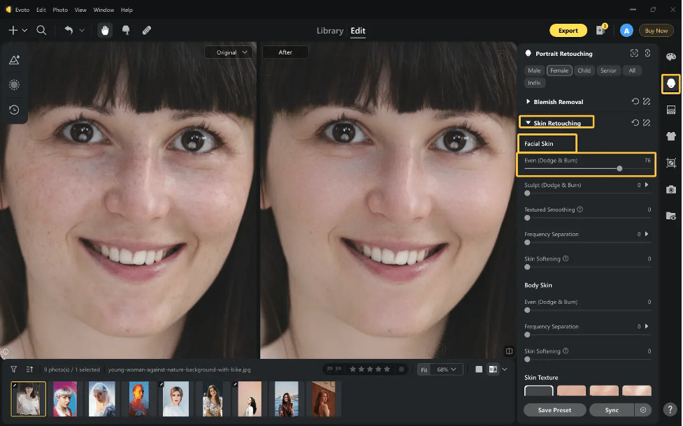 Incontra Evoto: Lo Strumento AI che Guida la Prossima Ondata nell'Editing di Foto di Ritratto