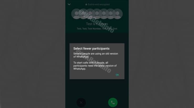 WhatsApp Group Calls