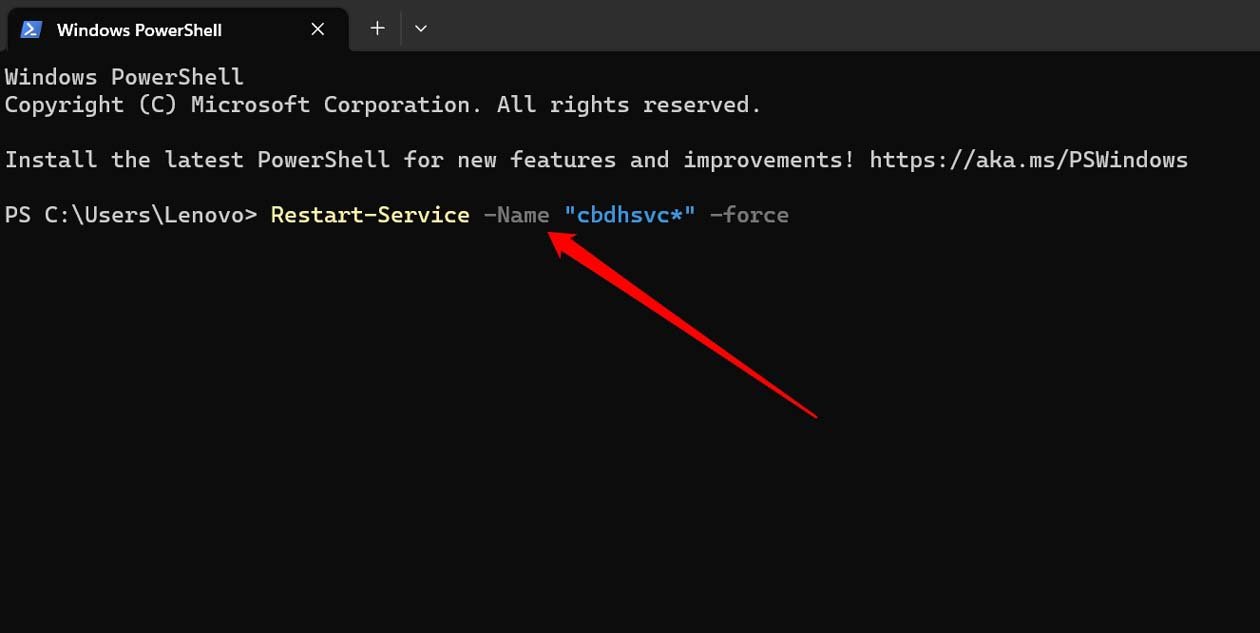 Windows PowerShellを使用してクリップボード履歴をクリアする