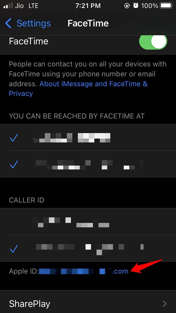 se déconnecter de Facetime via l'identifiant Apple