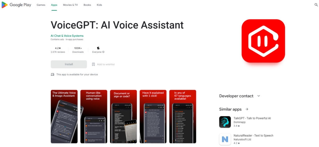 Wie starte ich mit VoiceGPT?