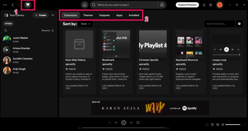 Come configurare Spicetify