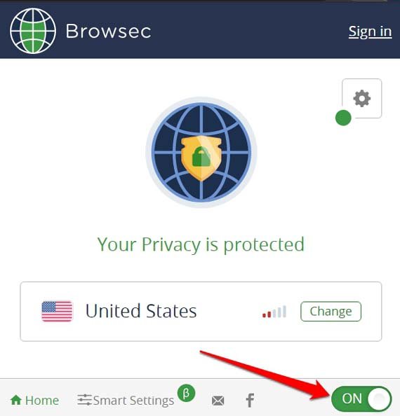 VPN sur Windows OS