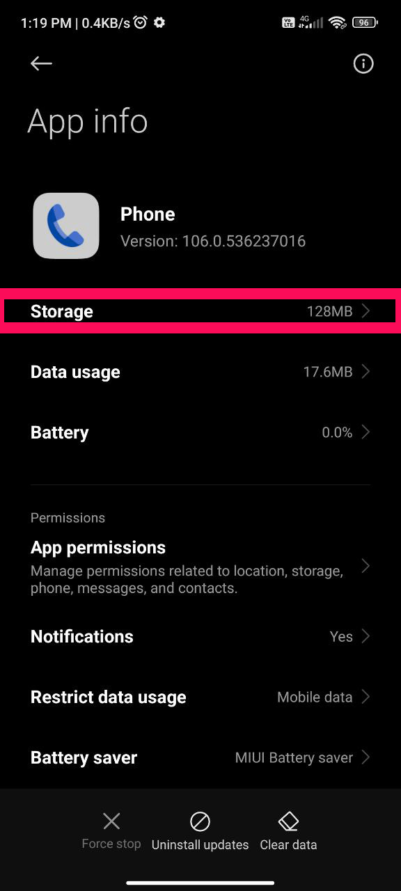 Wie man das Problem behebt, dass der Anrufverlauf auf Android nicht angezeigt wird? 3