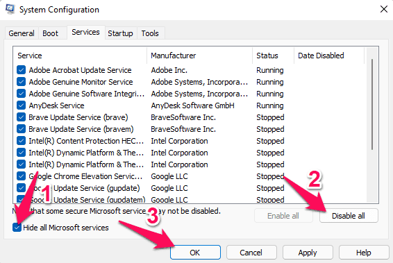 Hide-all-microsoft-services