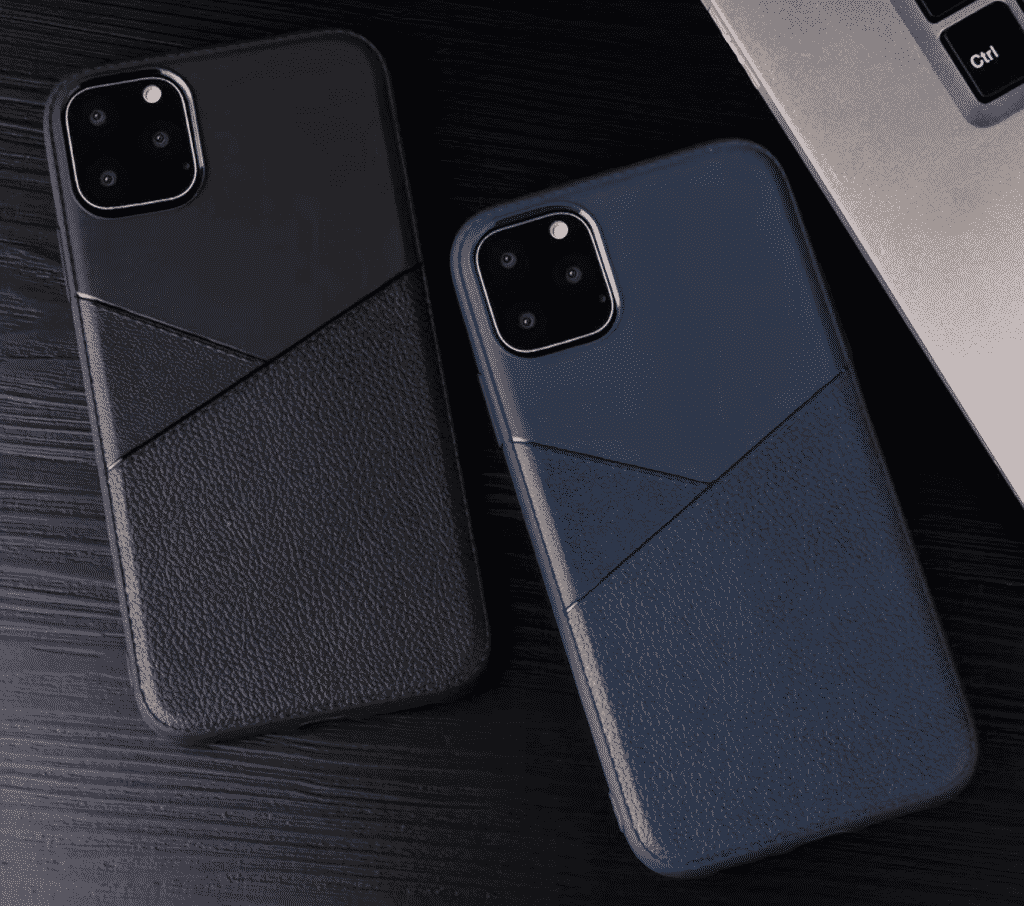 Questa è una custodia in pelle con uno stile di lusso per l'iPhone 11 Pro Max.