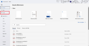 Cliquez sur nouveau pour choisir le fichier pdf