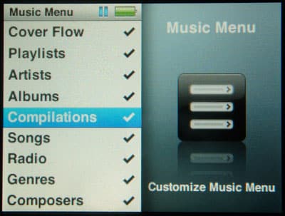 Artistas não aparecendo no iPod