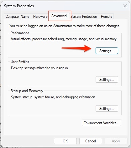 Configuración avanzada del sistema - Error de inicio del controlador de pantalla de Nvidia