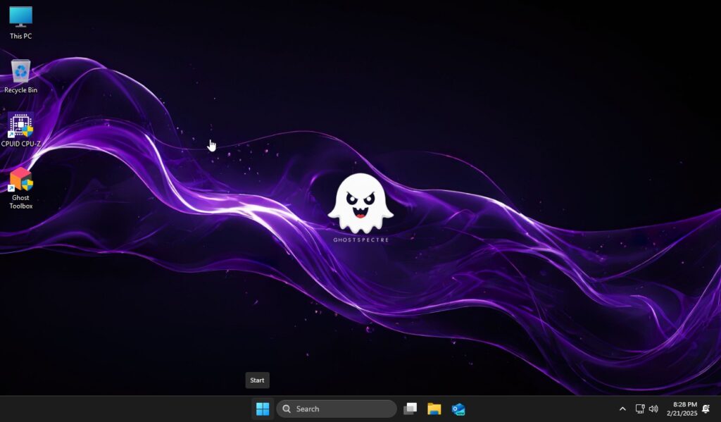 Ghost Spectre Windows 11 Home