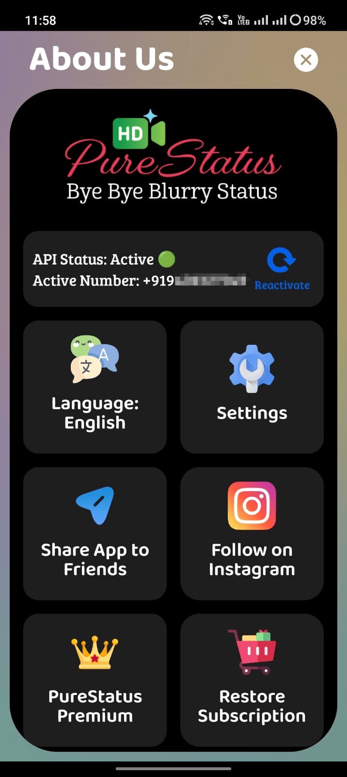 Collega il server API di WhatsApp
